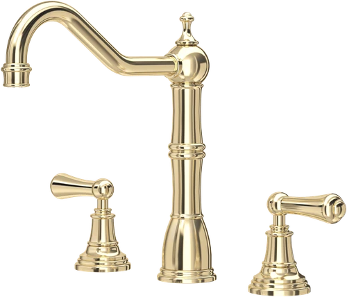 Perrin & Rowe Alsace 4771 Kitchen Tap - Gold
