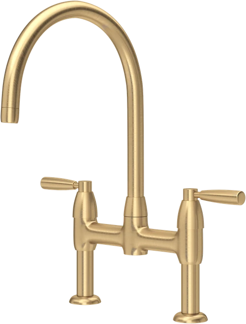 Perrin & Rowe Io 4293 Kitchen Tap - Satin Brass