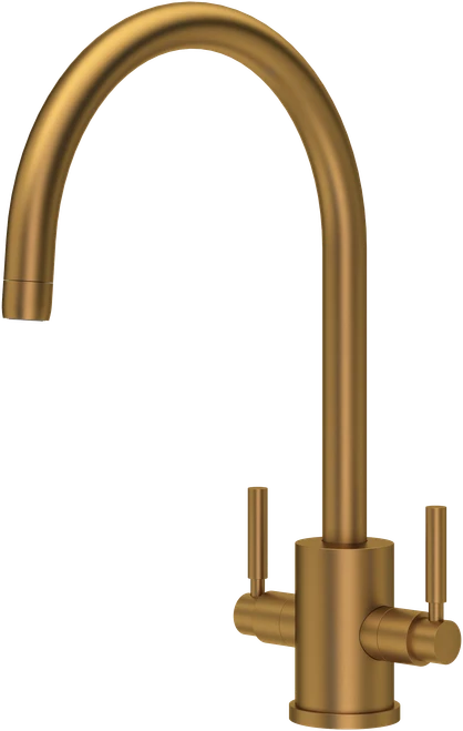 Perrin & Rowe Orbiq 4212 Kitchen Tap - Aged Brass