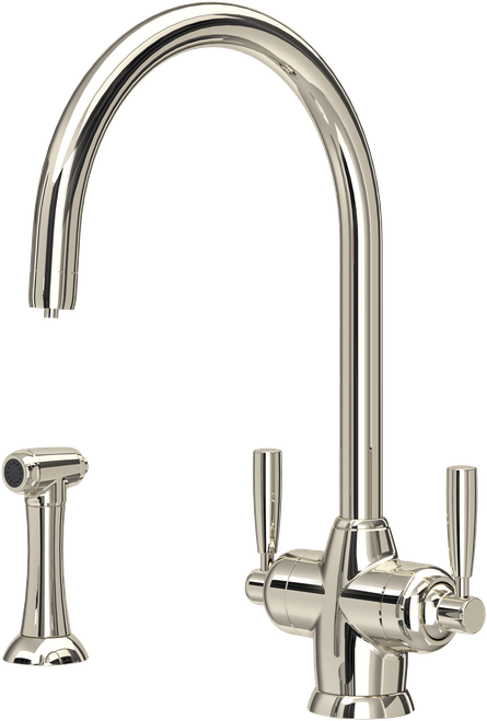 Perrin & Rowe Mimas 1535 (with Rinse) Filter Tap - Nickel