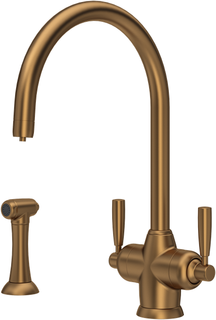 Perrin & Rowe Mimas 1535 (with Rinse) Filter Tap - English Bronze