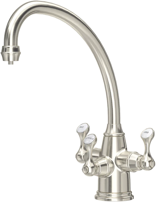 Perrin & Rowe Etruscan 1420 Filter Tap - Pewter