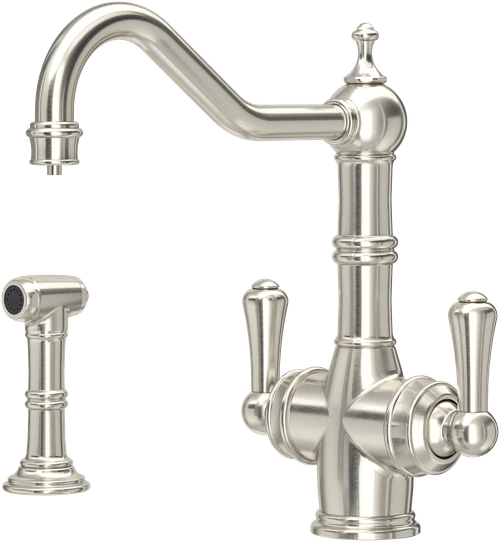 Perrin & Rowe Aquitaine 1570 (with Rinse) Filter Tap - Pewter