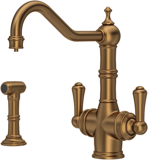 Perrin & Rowe Aquitaine 1570 (with Rinse) Filter Tap - English Bronze
