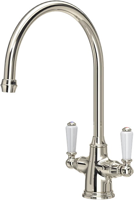 Perrin and Rowe Phoenician 4460 Kitchen Mixer Tap - Nickel