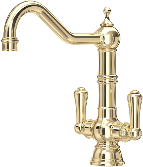 Perrin and Rowe Picardie 4761 Kitchen Tap - Gold