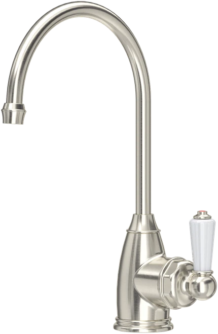 Perrin and Rowe Parthian Mini Instant Hot Water Tap, Digital Tank and Filter - Pewter