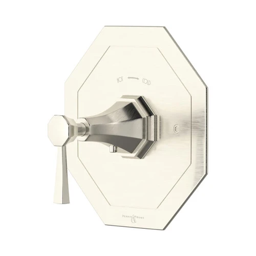 Perrin & Rowe 5157 Concealed Thermostatic Shower Valve without Flow Control, Lever Handles - Pewter