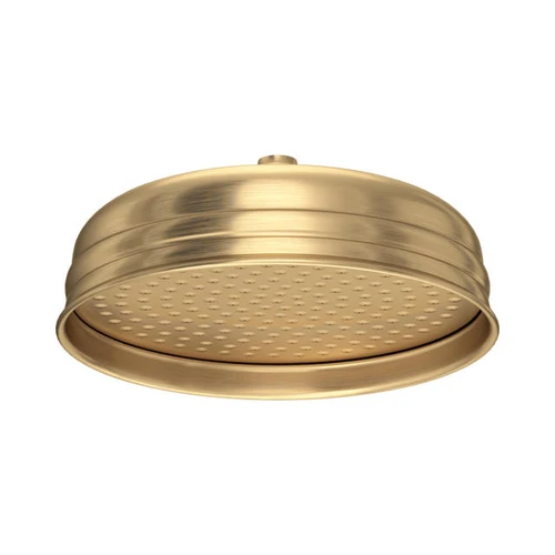 Perrin & Rowe 5204 12" Shower Rose - Satin Brass