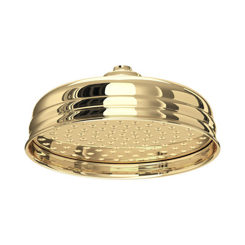 Perrin & Rowe 5205 8" Shower Rose - Polished Brass