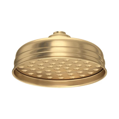 Perrin & Rowe 5206 5" Shower Rose - Satin Brass