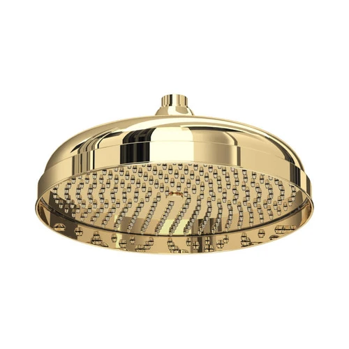 Perrin & Rowe 5250 8" Easy Clean Shower Rose - Polished Brass