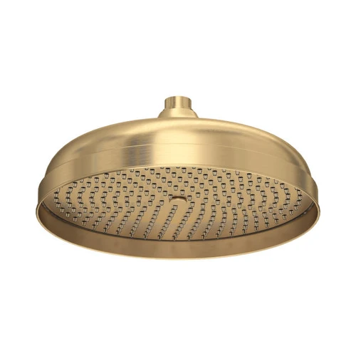Perrin & Rowe 5250 8" Easy Clean Shower Rose - Satin Brass