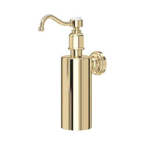 Perrin and Rowe Traditional Collection Wall Mounted Soap Dispenser 6973 - Gold