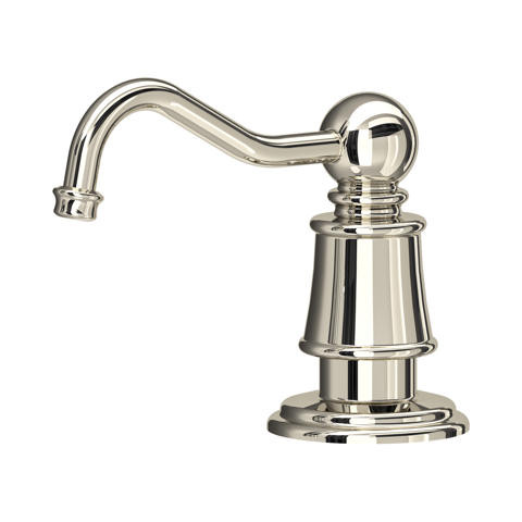 Perrin and Rowe Country Collection Deck Mounted Soap Dispenser 6695 - Nickel