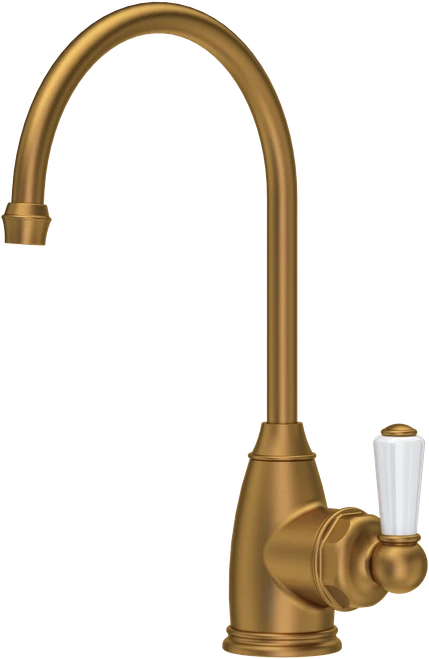 Perrin & Rowe Traditional Mini Filtration Tap - Aged Brass