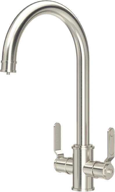 Perrin & Rowe Armstrong 1485HT Sink Mixer Tap with Filtration - Pewter