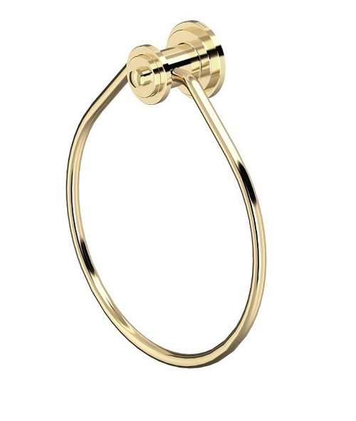 Perrin and Rowe Armstrong 6235IG Towel ring - Gold