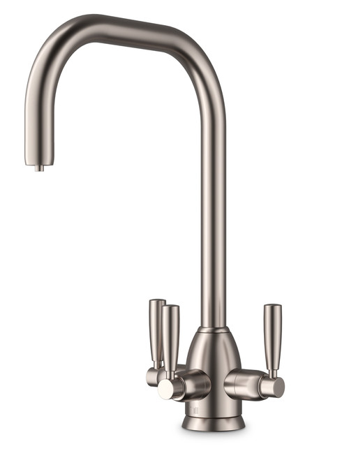 Triflow Original Whitehall U Spout Filter Kitchen Tap - Pewter