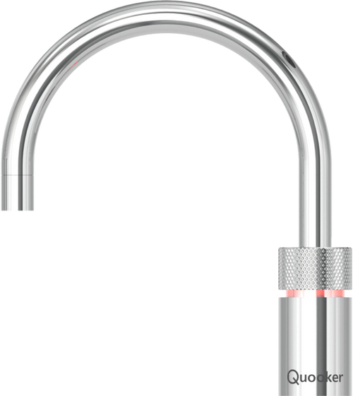 Quooker Nordic Round Boiling Water Chrome Tap with Tank Quooker Nordic Round Boiling Water Chrome Tap with Tank
