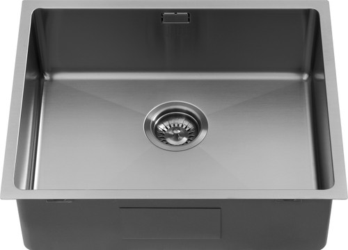 1810 ZENUNO15 500U Undermount/Inset Single Bowl Sink - Gunmetal 1810 ZENUNO15 500U Undermount/Inset Single Bowl Sink - Gunmetal