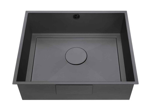 1810 AXIXUNO 500U Single Bowl Undermount Sink 26MM - Matte Black
