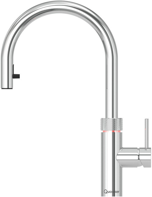 Quooker Flex Pull Out Boiling Water Chrome Tap with COMBI+ Tank Quooker Flex Pull Out Boiling Water Chrome Tap with COMBI+ Tank