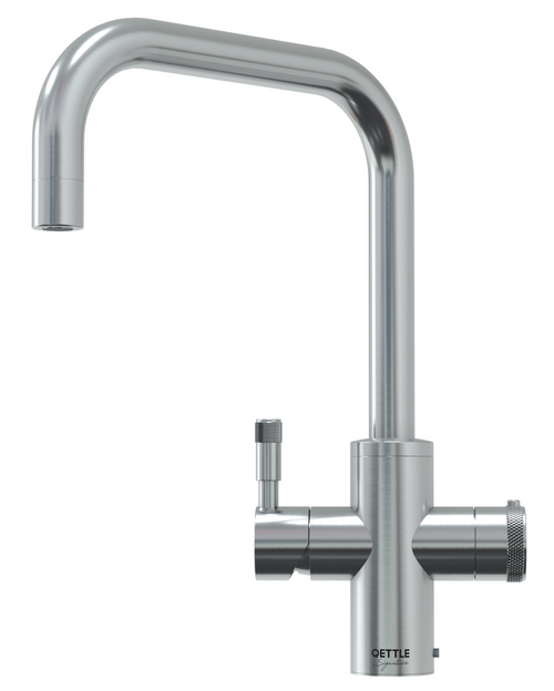QETTLE Signature 4 in 1 Square Stainless Steel Boiling Water Tap with 4L Tank QETTLE Signature 4 in 1 Square Stainless Steel Boiling Water Tap with 4L Tank