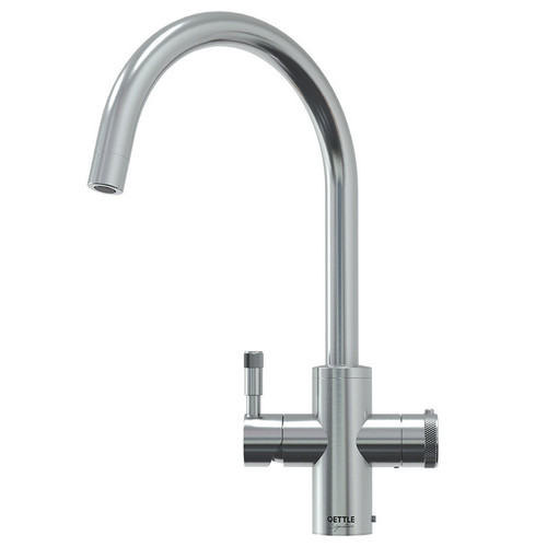 QETTLE Signature 4 in 1 Round Stainless Steel Boiling Water Tap with 4L Tank QETTLE Signature 4 in 1 Round Stainless Steel Boiling Water Tap with 4L Tank