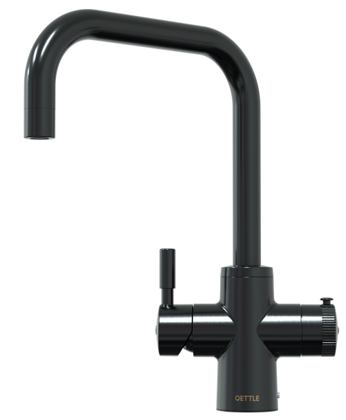 QETTLE Original 4 in 1 Square Black Boiling Water Tap with 7L Tank QETTLE Original 4 in 1 Square Black Boiling Water Tap with 7L Tank
