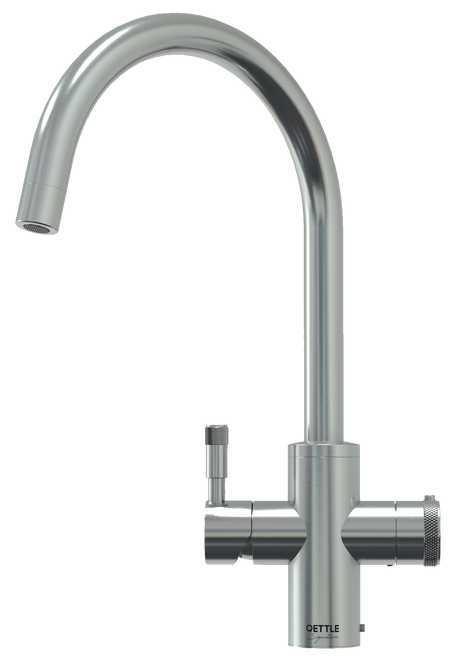 QETTLE Signature 4 in 1 Round Stainless Steel Boiling Water Tap with 7L Tank QETTLE Signature 4 in 1 Round Stainless Steel Boiling Water Tap with 7L Tank