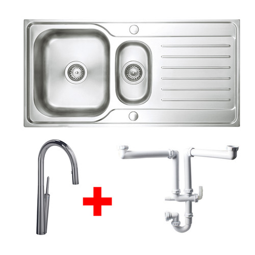 Austen & Co. Napoli with Riobel Solstice Kitchen Tap and Plumbing Kit