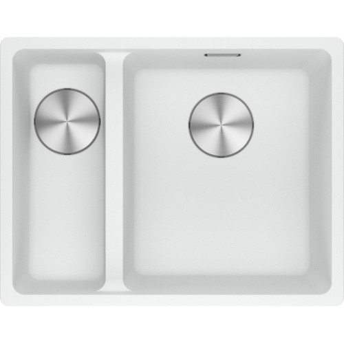 Franke Maris MRG 660-34-15 Fragranite Inset 1.5 Bowl Kitchen Sink - Polar White