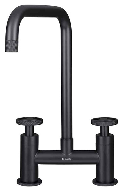 Caple Ember Bridge Kitchen Tap - Matt Black