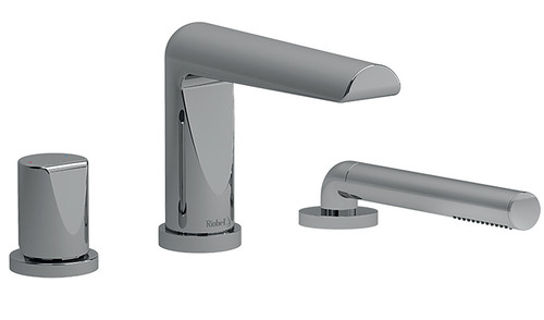 Riobel Parabola Bath Shower Mixer Tap - Chrome