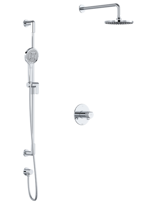 Riobel Parabola 323 Shower Kit - Chrome