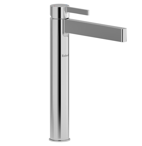 Riobel Paradox Tall Single Lever Basin Mixer Tap - Chrome