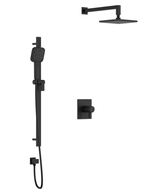 Riobel Paradox 323 Shower Kit - Black