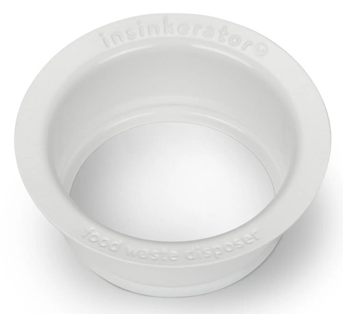 InSinkErator Waste Disposer Sink Flange - White