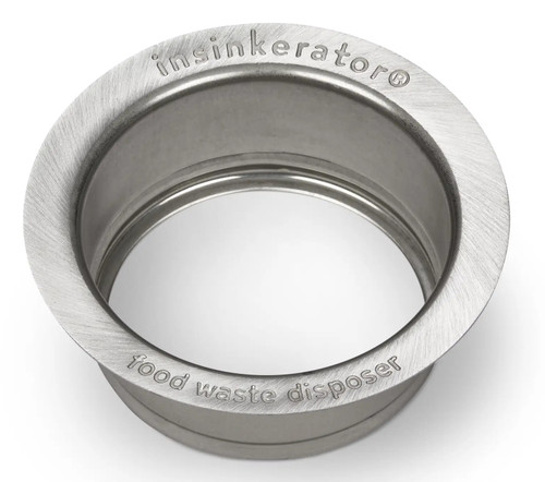 InSinkErator Waste Disposer Sink Flange - Brushed Steel