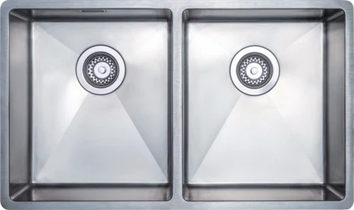 Artisan Windsor Double Bowl Stainless Steel Kitchen Sink