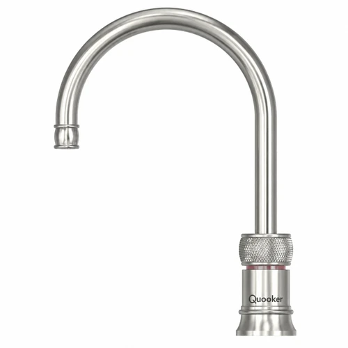 Quooker Classic Nordic Round Boiling Water Stainless Steel Tap with Tank