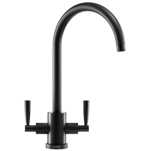 Franke Olympus Kitchen Mixer Tap Matt Black Sinks.co.uk