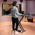 88-Key Keyboard Piano Set with Adjustable Stand-Black - Color: Black D681-MU10125US-DK