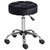 Black Button Tufted Adjustable Rolling Massage Swivel Salon Stool Q280-HAOM5033