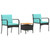  Garden set Black Poly Rattan A949-42025114