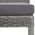  5 Piece Patio Bar Set Poly Rattan and Acacia Wood Gray A949-49565