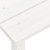  Patio Adirondack Chair with Table Solid Fir Wood White A949-315919