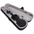 Violin Full Set with Bow and Chin Rest Black 4/4 A949-70143