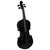 Violin Full Set with Bow and Chin Rest Black 4/4 A949-70143